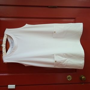Susan Graver White Tunic Size L